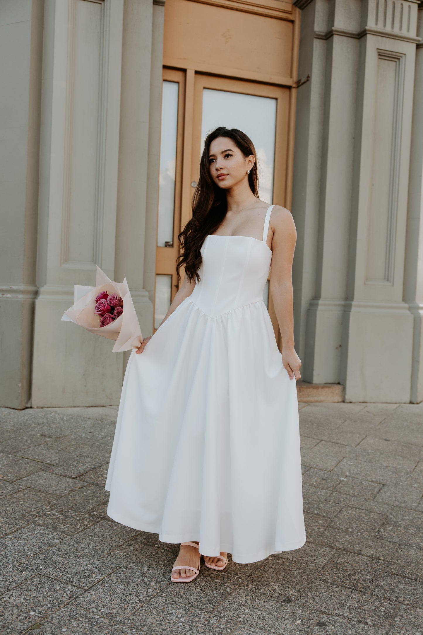 Anna Midi Corset Dress