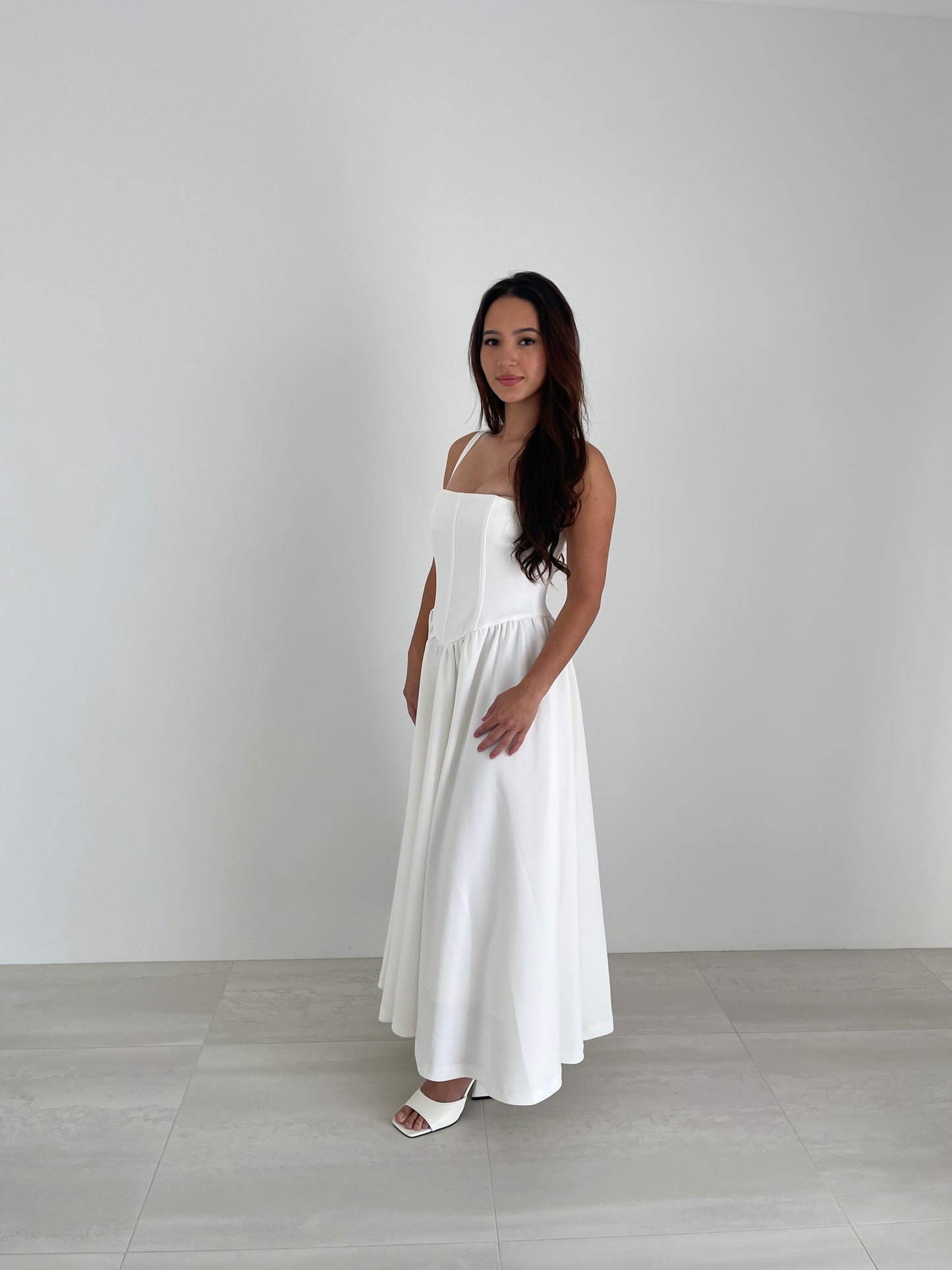 Anna Midi Corset Dress